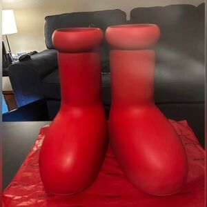 MSCHF Big Red Boots